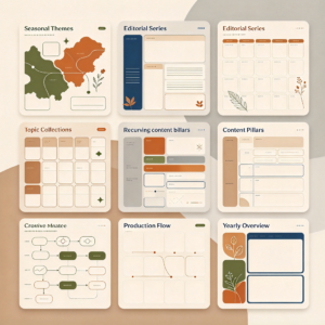 Seasonal Editorial Calendar Templates