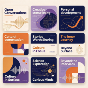 Podcast Cover Design Templates