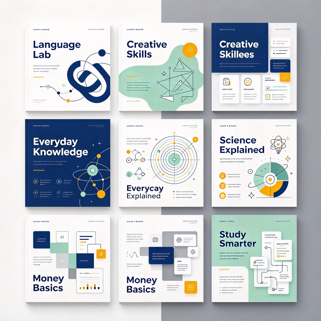 Educational Series Cover Templates