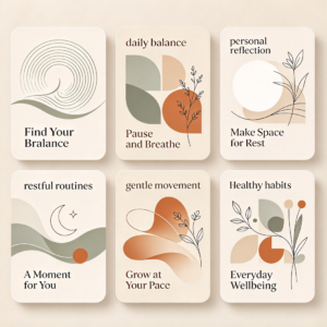 Minimalist Wellness Post Templates