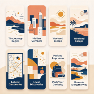 Travel Diary Story Templates